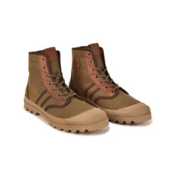 Pataugas AUTHENTIQUE M/MIXTC H4H KAKI -Pataugas[ Soldes Boutique 628188 BOOTS HOMME OG M MIXT C H4H KAKI 4