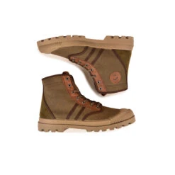 Pataugas AUTHENTIQUE M/MIXTC H4H KAKI -Pataugas[ Soldes Boutique 628188 BOOTS HOMME OG M MIXT C H4H KAKI 6