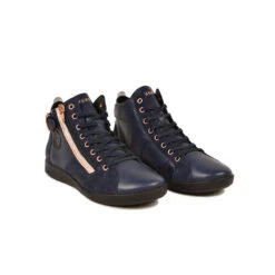 Pataugas PALME/MIX F4H MARINE/ROSE 11 Pataugas PALME/MIX F4H MARINE/ROSE -Pataugas[ Soldes Boutique 628270 922 BASKET FEMME PALME MIX F4H MARINE ROSE 4