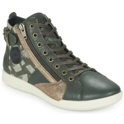 Baskets Femme Pataugas Palme/Wt F4H -Pataugas[ Soldes Boutique 628274554