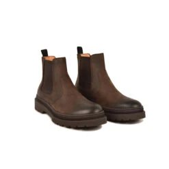 Pataugas VITUS/W H4H CHOCOLAT -Pataugas[ Soldes Boutique 628280 803 BOOTS HOMME VITUS W H4H CHOCO 4