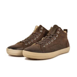 Pataugas NEW CARLO/W H4H CHOCOLAT -Pataugas[ Soldes Boutique 628305 BASKET HOMME NEW CARLO W H4H CHOCO 4