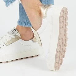 Pataugas ARAN/M F2H BLANC/DORÉ 12 Pataugas ARAN/M F2H BLANC/DORÉ -Pataugas[ Soldes Boutique ARANMF2HBLANCDORE2