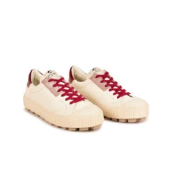 Pataugas ARAN/MIX F4H OFFWHITE/BORDEAUX -Pataugas[ Soldes Boutique ARANMIXF2HOFFWHITEBORDEAUX6282069784