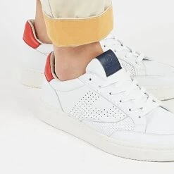 Pataugas BASALTE/N H2H BLANC/ROUGE 13 Pataugas BASALTE/N H2H BLANC/ROUGE -Pataugas[ Soldes Boutique BASALTNH2HBLANCROUGE2