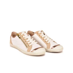 Pataugas BAHIA/SME F2H BLANC/BEIGE -Pataugas[ Soldes Boutique BASKET FEMME BAHIA SME F2H BLANC BEIGE 628048 912 4
