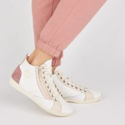 Pataugas PALME/PER F2I ROSE 14 Pataugas PALME/PER F2I ROSE -Pataugas[ Soldes Boutique BASKET FEMME PALME PER F2I ROSE 628402 300 Porte 1