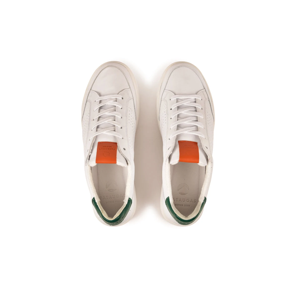 Pataugas BASALTE/N H2H BLANC/VERT 6 Pataugas BASALTE/N H2H BLANC/VERT â Image 4