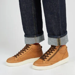 Produits populaires -Pataugas[ Soldes Boutique BASKETS HOMME BASALT M ZIPN H4I CHATAIGNE 628471755