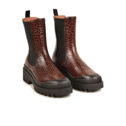 Pataugas AINOA CH/GR F4I CARAMEL -Pataugas[ Soldes Boutique BOOTS FEMME AINOA CH GR F4I CARAMEL 628454 753 4