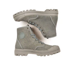 Pataugas AUTHENTIQUE M/TDLV F2I VERT DE GRIS -Pataugas[ Soldes Boutique BOOTS FEMME OG M TDLV F2I VERT DE GRIS 628337 305 6
