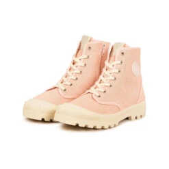 Pataugas AUTHENTIQUE M/ZIPTI F2I ROSE -Pataugas[ Soldes Boutique BOOTS FEMME OG MID ZIP ROSE PALE 628347 300 5