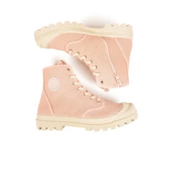 Pataugas AUTHENTIQUE M/ZIPTI F2I ROSE -Pataugas[ Soldes Boutique BOOTS FEMME OG MID ZIP ROSE PALE 628347 300 6