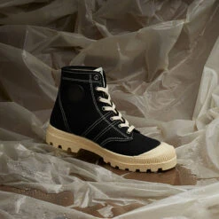 Pataugas AUTHENTIQUE/T F4G NOIR/MARFIL -Pataugas[ Soldes Boutique F Authentique T Noir Marfil