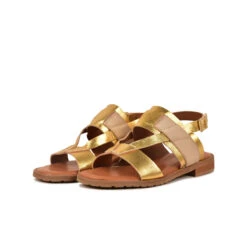 Pataugas RIA/MIX F2H DORE 12 Pataugas RIA/MIX F2H DORE -Pataugas[ Soldes Boutique SANDALE FEMME RIA MIX F2H DORE 5 8156670e 852b 4224 b640 378fafdfd800