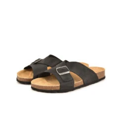 Pataugas LUDO/MIX H2I NOIR -Pataugas[ Soldes Boutique SANDALE HOMME LUDO MIX H2I NOIR 628533 850 5