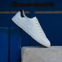 Pataugas JAYO H2G BLANC/MARINE 8 Pataugas JAYO H2G BLANC/MARINE -Pataugas[ Soldes Boutique jayo homme blanc marine